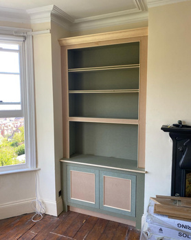 New bespoke book shelves  Project image