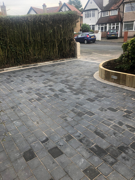 Concrete Pavers Driveway - Meols Project image