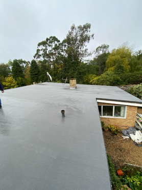 New fibreglass roof  Project image