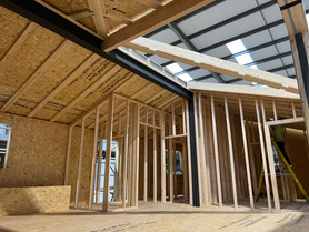 Manufacturing of SIPs Panel Holiday Lodges in York Project image