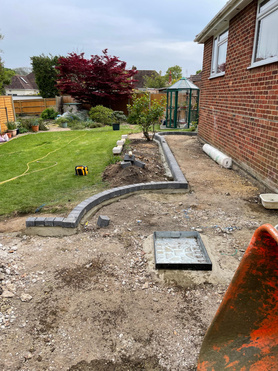 Landscape block paving Project image