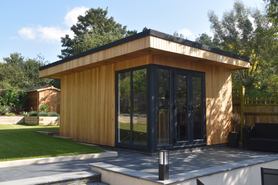 Cedar Clad Outbuilding & Landscaping Project image