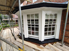 Painting exterior windows Project image