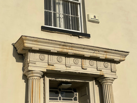 Grade 11 listed portico repairs and restoration Project image