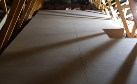 3m x 2.4m (7.2m2) LoftZone Raised Flooring Project image