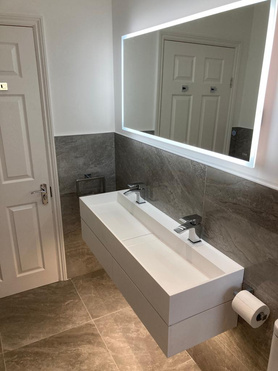 Bathroom & En-Suite Reconfiguration and Refurbishment Project image