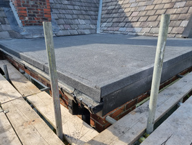 Re roof of flat roof Project image