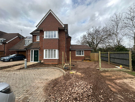 Single Storey Extension in Wokingham area, with landscaping at the end of the project. Project image