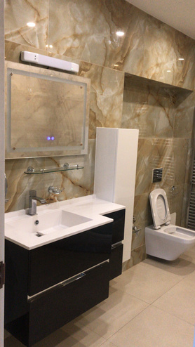 Bbathroom refurbismentwith Walk-in shower and jacuzzi bath tub  Project image