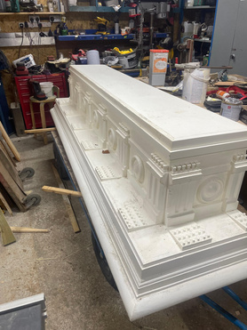 Grade 11 listed portico repairs and restoration Project image