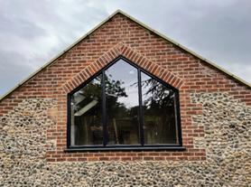 attached bricks and flint annexe  Project image