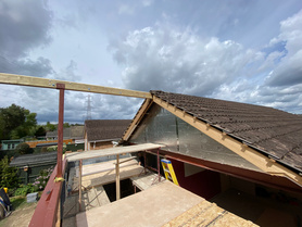 Single Storey Rear Extension with Vaulted ceiling & Glazed Gable Project image