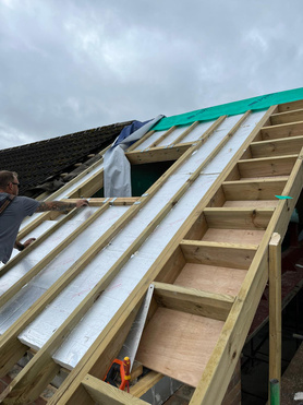 Single Storey Rear Extension with Vaulted ceiling & Glazed Gable Project image