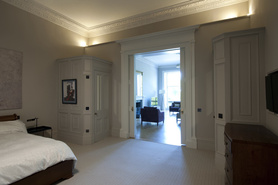 Full renovation and refurbishment of Grade A listed apartment in Edinburgh's New Town. Project image