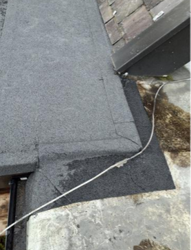 Flat roof. and re-roofing of a pitched roof Project image