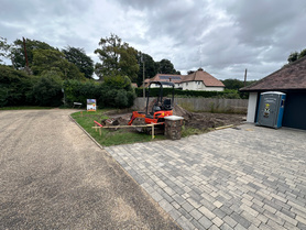 Storrington new build garage and rear extension Project image