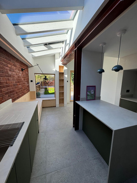 Single storey rear and side extension and complete internal renovation including new bathroom Project image