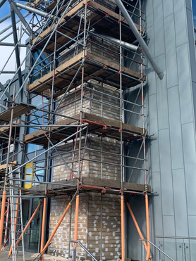 Somerset Cricket Ground Cladding restoration Project image