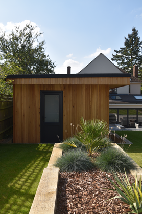 Cedar Clad Outbuilding & Landscaping Project image