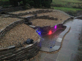  new patio and fish pond Project image
