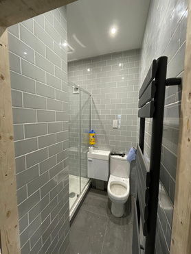 Small shower room installation Project image