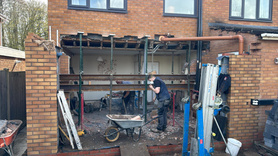 Rear extension and front drive  Project image