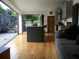 Glazed kitchen extension Project image