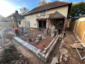 Underground Drainage, Foundation, and Floor Slab Construction up to DPC – Styal, Cheshire Project image