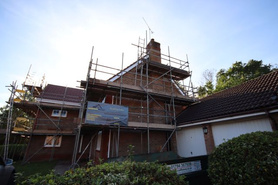 Roof repairs - replacing  soffits & fascias and gutters. Installing ridges ventilation. Cleanning up roof and walls. Project image